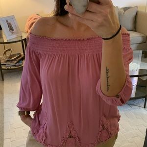 Off the shoulder top